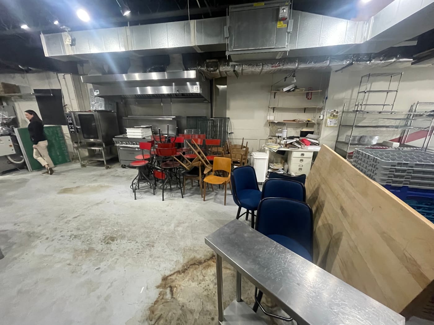 Restaurant Kitchen Cleanout in Atlanta, GA before N. Georgia Junk cleared it
